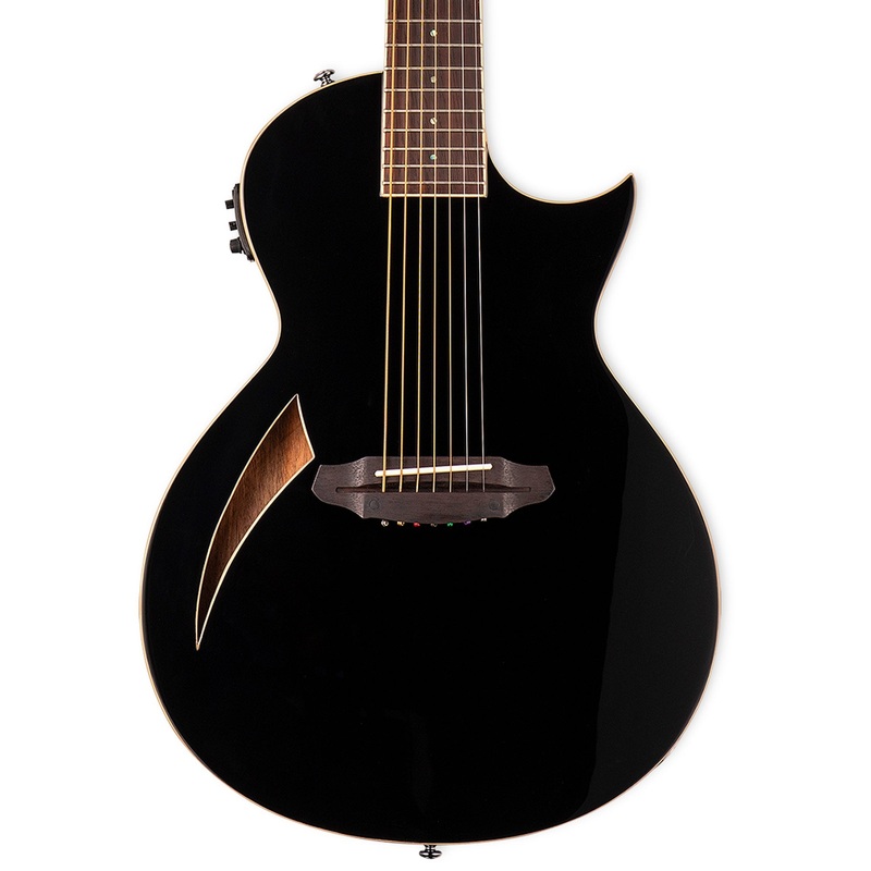 esp-ltd-tl-7-7-string-acoustic-electric-black ESP LTD TL-7 7-String Acoustic-Electric Black