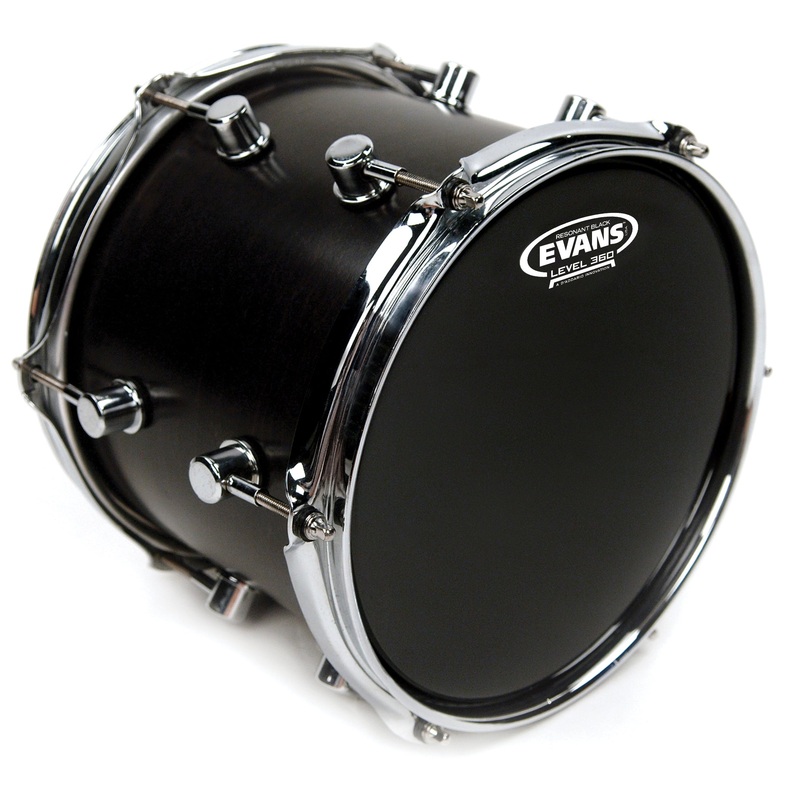 evans-resonant-black-drum-head Evans Resonant Black Drum Head