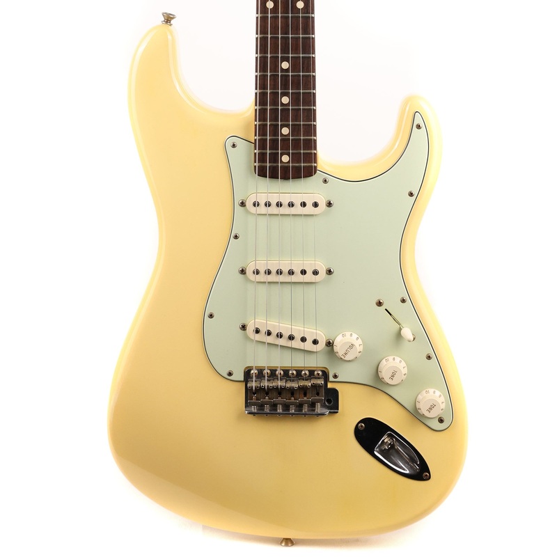 fender-custom-shop-1960-stratocaster-noneck-music-zoo-exclusive-journeyman-relic-aged-vintage-white-2017 Fender Custom Shop 1960 Stratocaster NoNeck Music Zoo Exclusive Journeyman Relic Aged Vintage White 2017