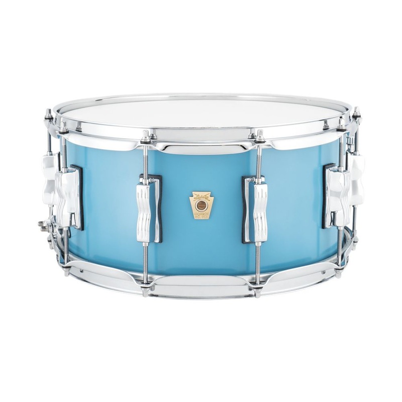 ludwig-classic-maple-6-5x14-inch-snare-heritage-blue Ludwig Classic Maple 6.5x14-Inch Snare - Heritage Blue