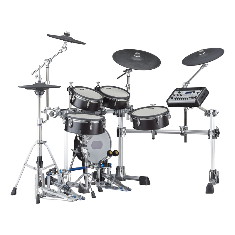 yamaha-dtx10k-x-bf-electronic-drum-kit-tcs-pads-black-forest-finish Yamaha DTX10K-X BF Electronic Drum Kit, TCS Pads- Black Forest Finish