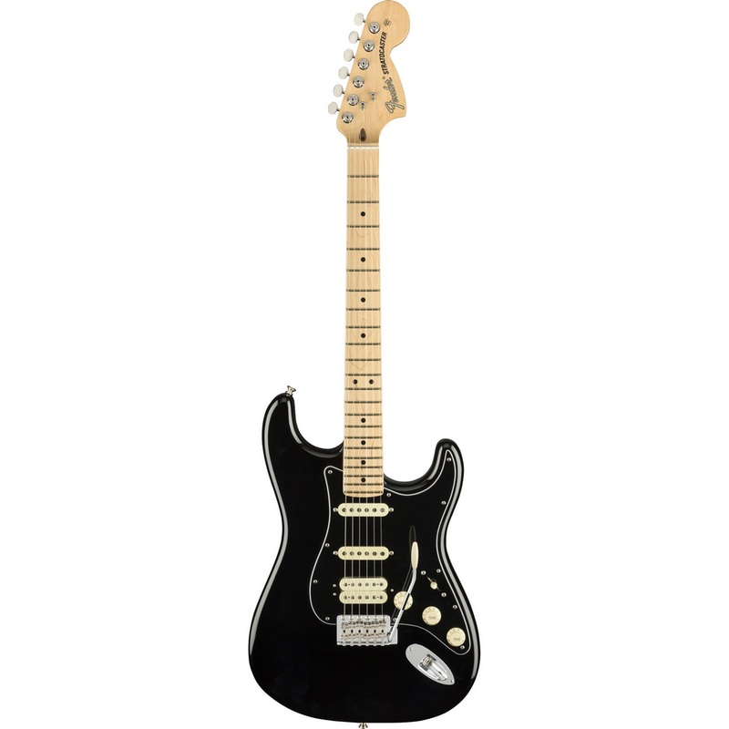 fender-american-performer-stratocaster-hss-electric-guitar-maple-fingerboard-black Fender American Performer Stratocaster HSS Electric Guitar, Maple Fingerboard - Black