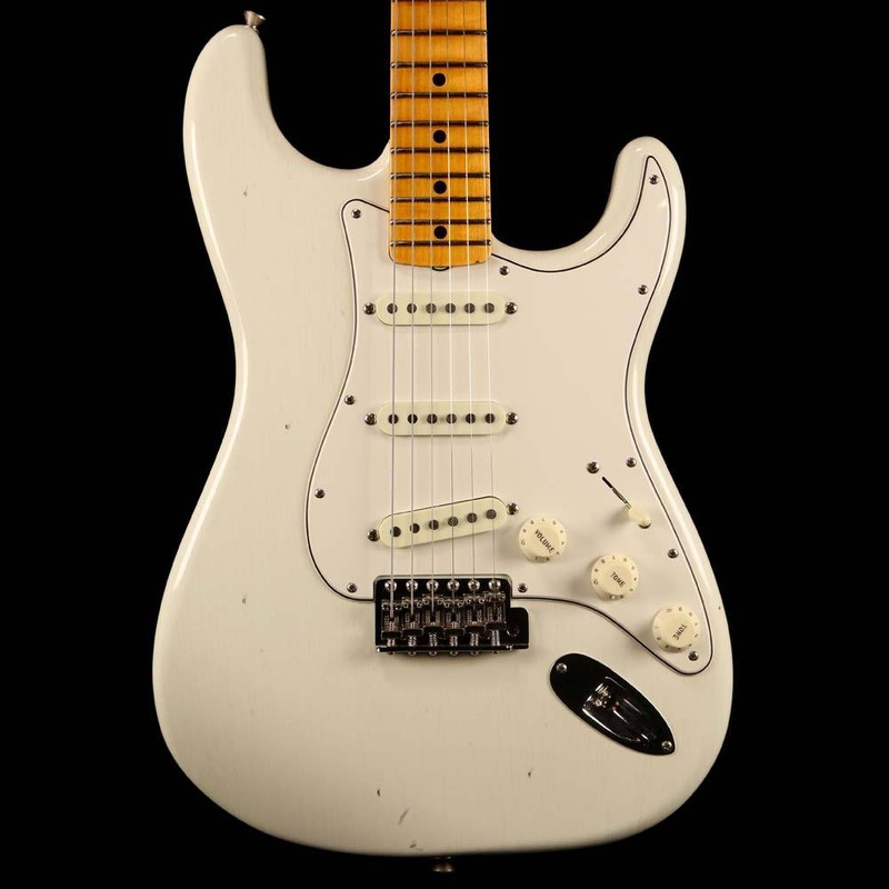 fender-custom-shop-jimi-hendrix-voodoo-child-stratocaster-journeyman-relic-olympic-white-2018 Fender Custom Shop Jimi Hendrix Voodoo Child Stratocaster Journeyman Relic Olympic White 2018