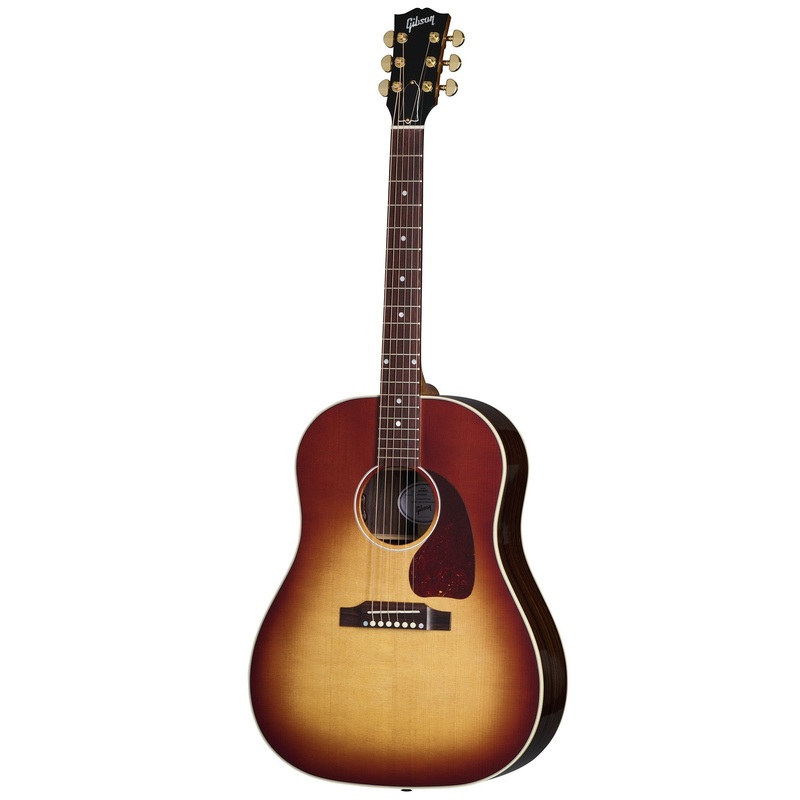 gibson-j-45-standard-rosewood-acoustic-guitar-rosewood-burst Gibson J-45 Standard Rosewood Acoustic Guitar - Rosewood Burst