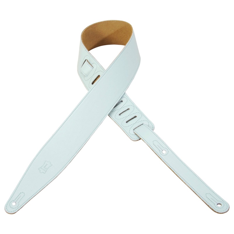 levy-s-mg317ll-soft-garment-leather-guitar-strap-aqua Levy's MG317LL Soft Garment Leather Guitar Strap Aqua