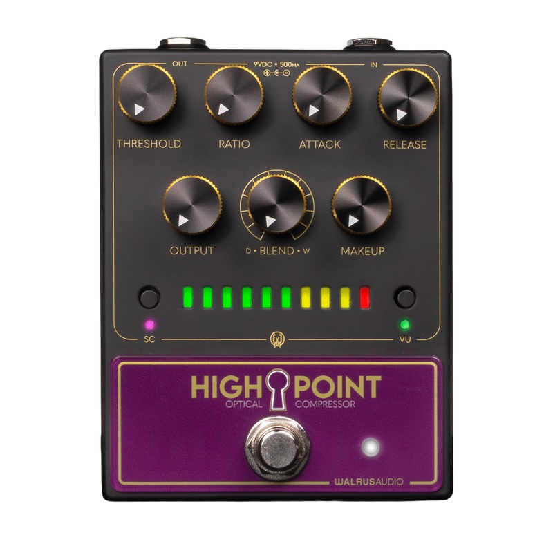 walrus-audio-highpoint-optical-compressor-effects-pedal Walrus Audio Highpoint Optical Compressor Effects Pedal