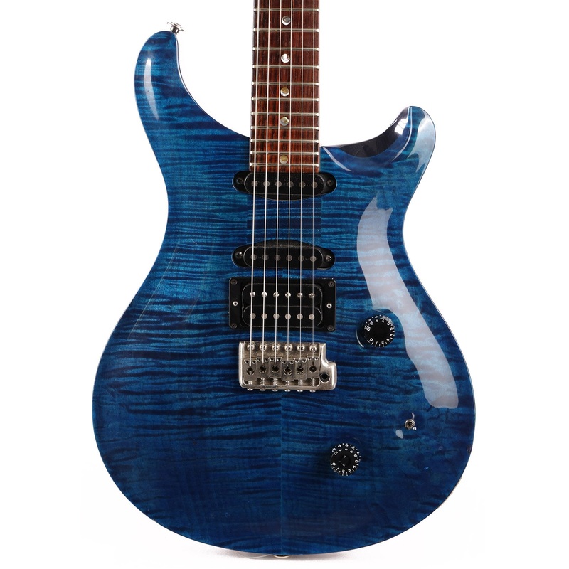 1990-prs-studio-10-top-transparent-blue 1990 PRS Studio 10-Top Transparent Blue