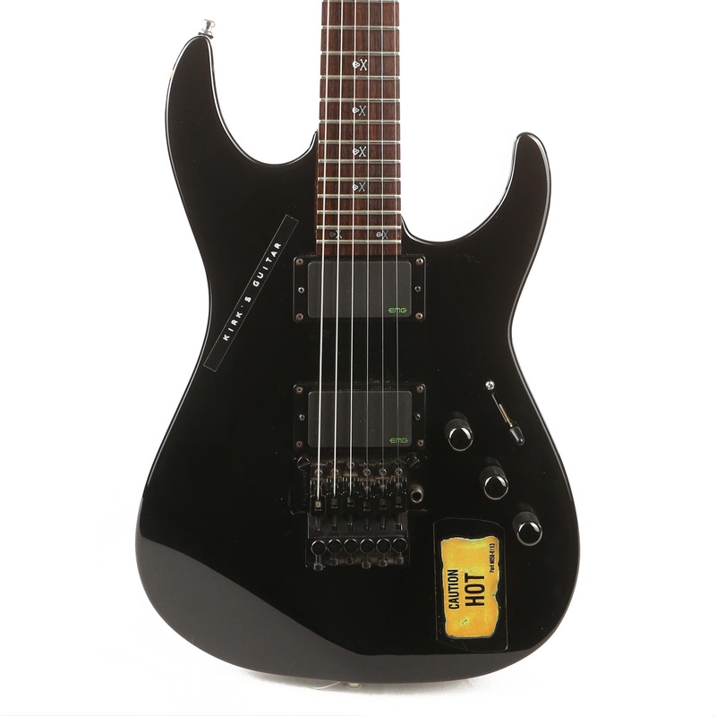 esp-kirk-hammett-kh-2-black-1998 ESP Kirk Hammett KH-2 Black 1998