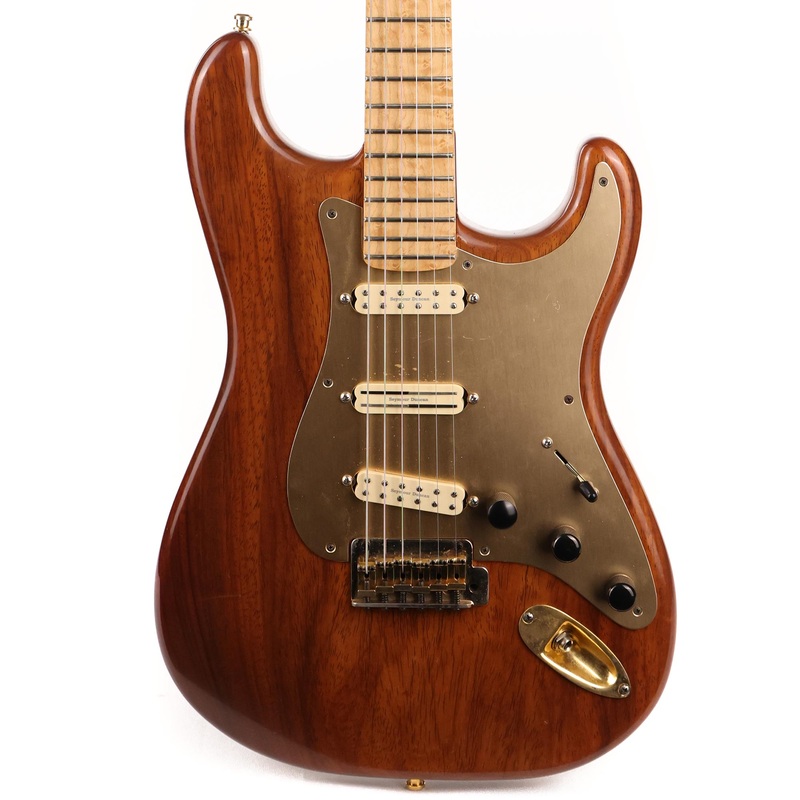 esp-s-style-koa-body-and-esp-birdseye-maple-neck ESP S-Style Koa Body and ESP Birdseye Maple Neck