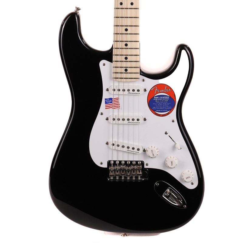 fender-eric-clapton-stratocaster-guitar-black-2023 Fender Eric Clapton Stratocaster Guitar Black 2023