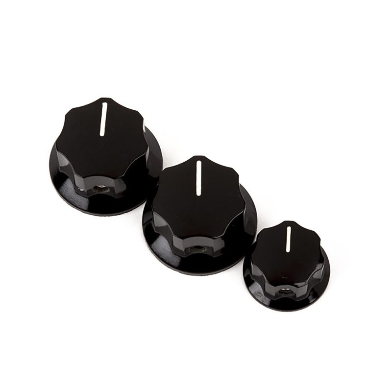 fender-jazz-mustang-bass-knob-set-black Fender Jazz & Mustang Bass Knob Set (Black)