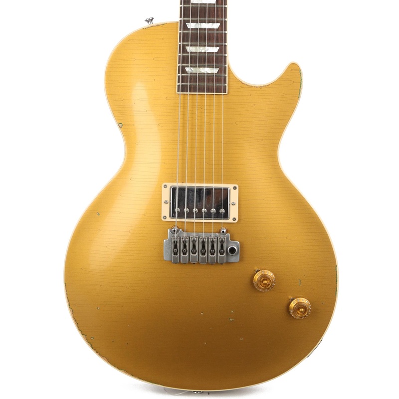 gibson-custom-shop-joe-perry-gold-rush-les-paul-axcess-2019 Gibson Custom Shop Joe Perry Gold Rush Les Paul Axcess 2019
