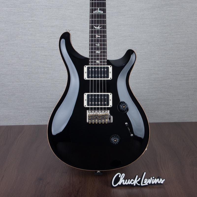 prs-custom-24-custom-color-electric-guitar-black-240383868 PRS Custom 24 Custom Color Electric Guitar - Black - #240383868