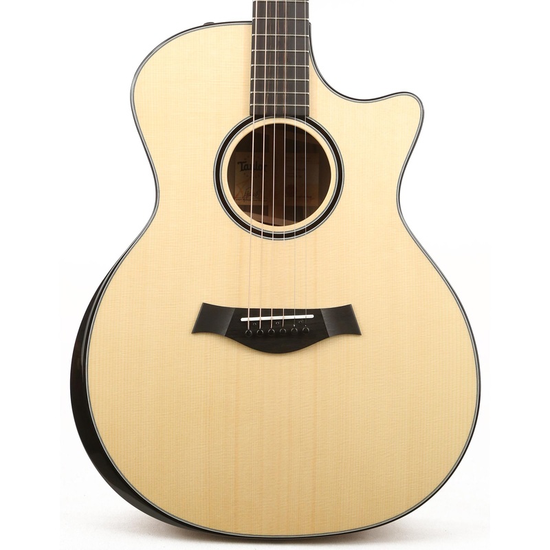 taylor-custom-shop-grand-auditorium-blackheart-sassafras-and-lutz-spruce-limited-edition-2021 Taylor Custom Shop Grand Auditorium Blackheart Sassafras and Lutz Spruce Limited Edition 2021