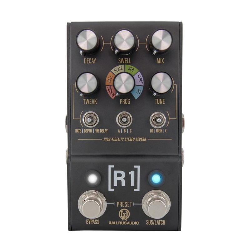 walrus-audio-mako-series-r1-high-fidelity-reverb-pedal Walrus Audio MAKO Series R1 High Fidelity Reverb Pedal