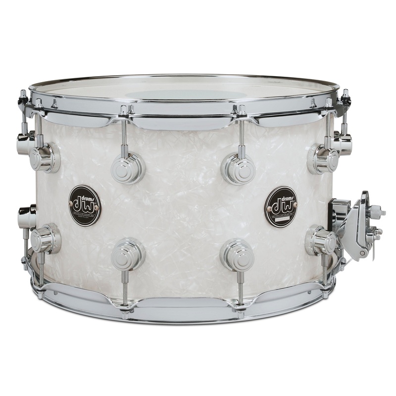 drum-workshop-14-x-8-performance-series-maple-snare-drum-white-marine Drum Workshop 14" x 8" Performance Series Maple Snare Drum - White Marine
