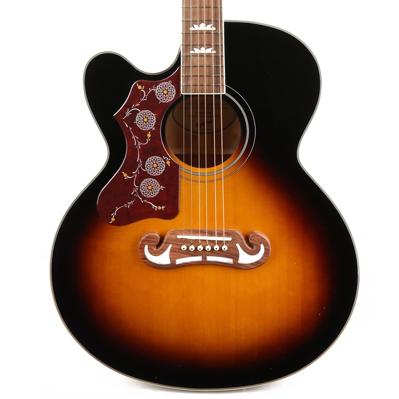epiphone-ej-200sce-left-handed-acoustic-electric-vintage-sunburst Epiphone EJ-200SCE Left-Handed Acoustic-Electric Vintage Sunburst