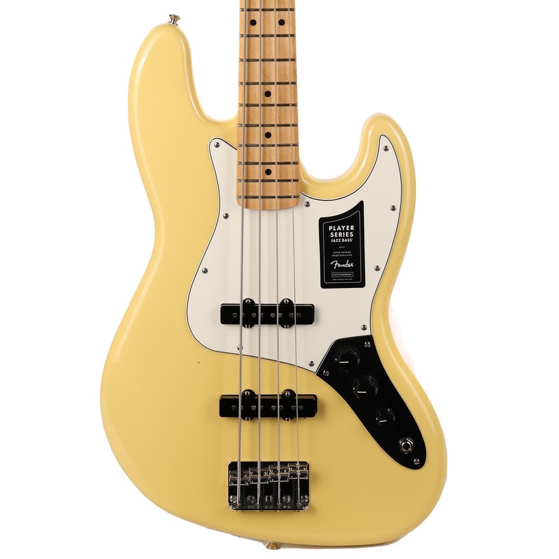 fender-player-jazz-bass-maple-fretboard-buttercream Fender Player Jazz Bass Maple Fretboard Buttercream