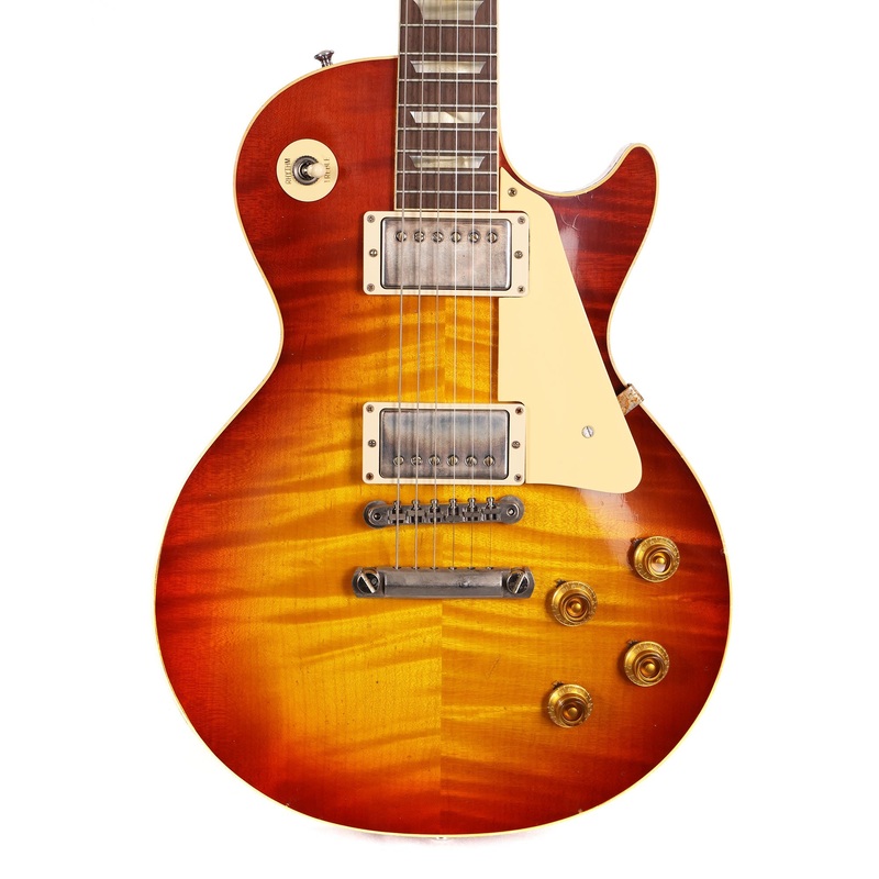 gibson-custom-shop-1959-les-paul-reissue-cherry-teaburst-murphy-lab-light-aged-used Gibson Custom Shop 1959 Les Paul Reissue Cherry Teaburst Murphy Lab Light Aged Used