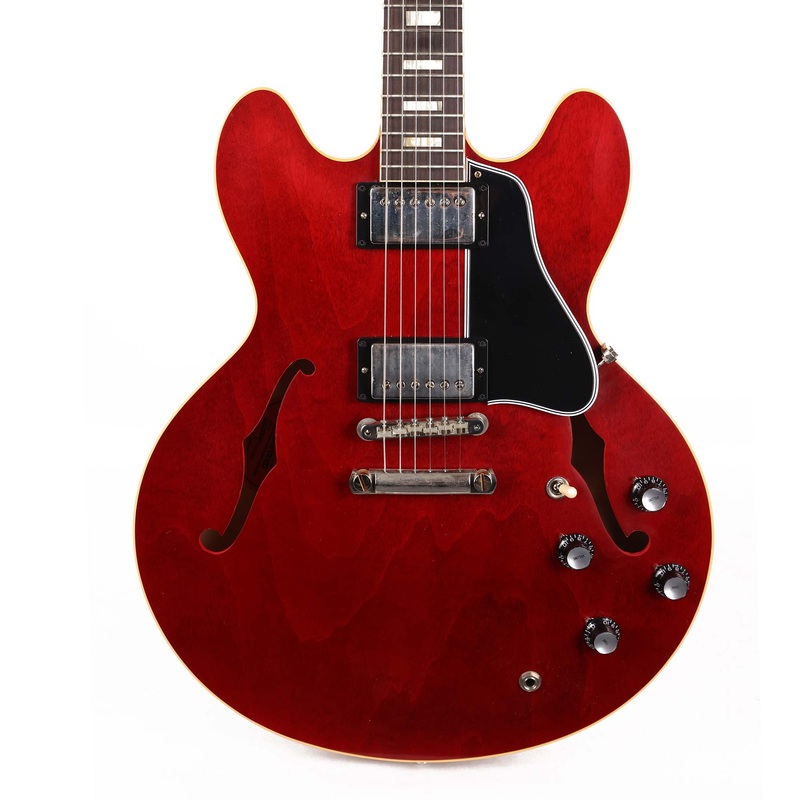 gibson-custom-shop-1964-es-335-reissue-vos-60s-cherry-2023 Gibson Custom Shop 1964 ES-335 Reissue VOS 60s Cherry 2023