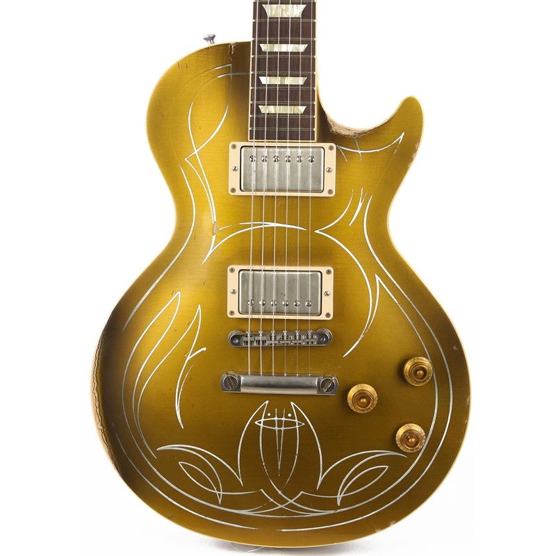 gibson-custom-shop-billy-gibbons-les-paul-goldtop-aged-2014 Gibson Custom Shop Billy Gibbons Les Paul Goldtop Aged 2014