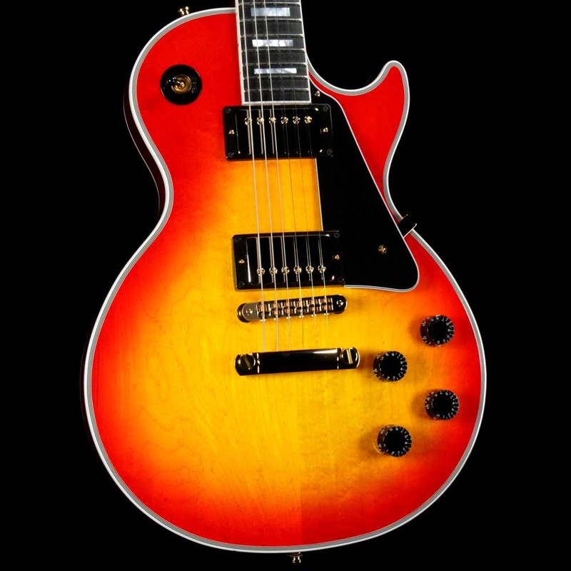 gibson-custom-shop-les-paul-custom-heritage-cherry-sunburst-2017 Gibson Custom Shop Les Paul Custom Heritage Cherry Sunburst 2017