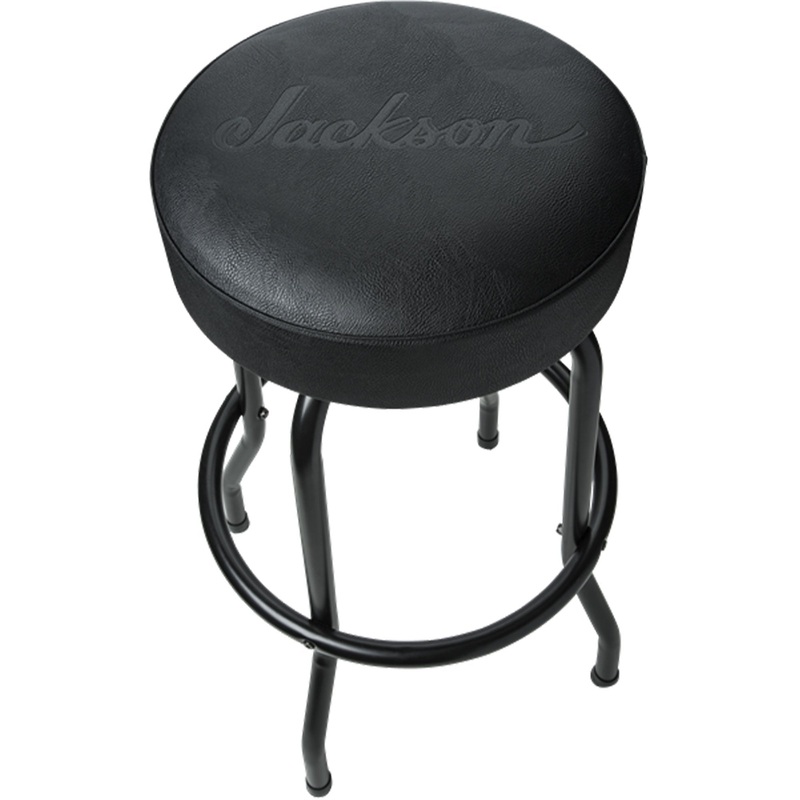 jackson-30-inch-black-logo-stool Jackson 30 Inch Black Logo Stool