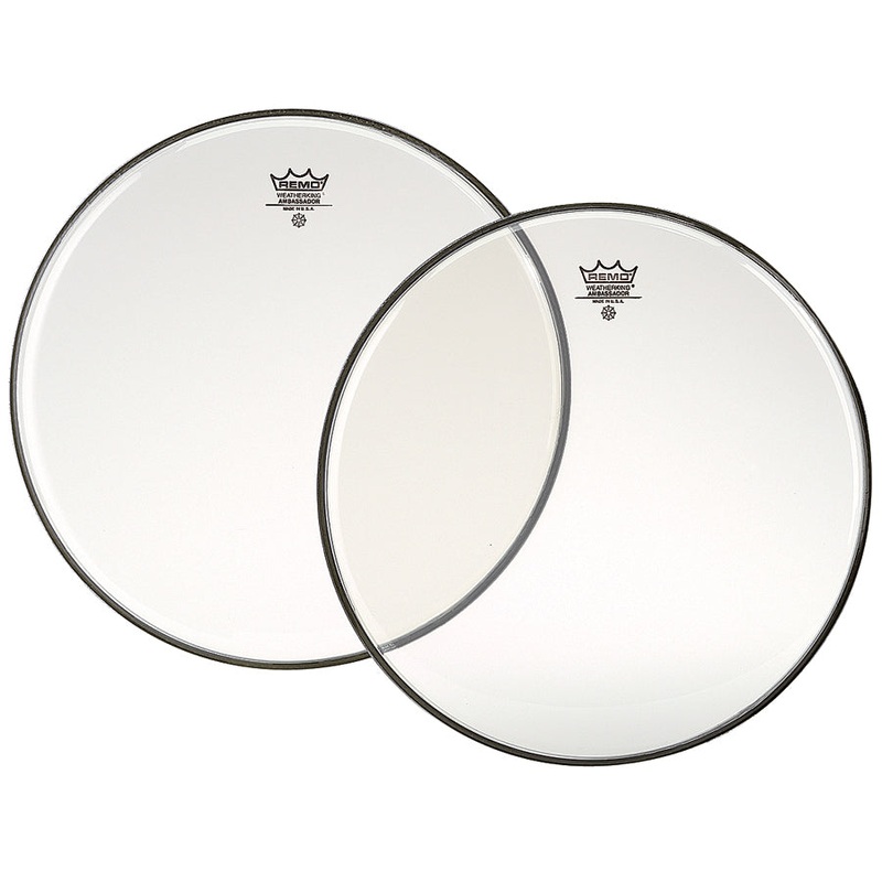remo-30-clear-ambassador-bass-drum-head Remo 30" Clear Ambassador Bass Drum Head