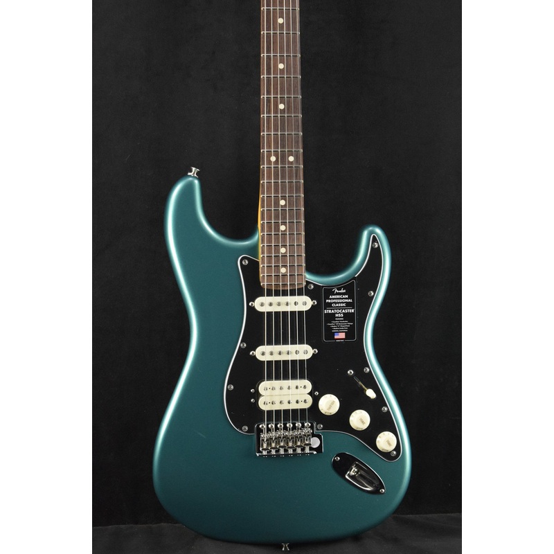fender-american-professional-classic-stratocaster-hss-faded-sherwood-green-metallic-rosewood-fingerboard Fender American Professional Classic Stratocaster HSS Faded Sherwood Green Metallic Rosewood Fingerboard