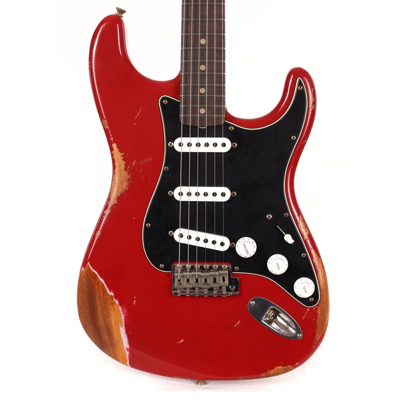 fender-custom-shop-60s-mahogany-stratocaster-heavy-relic-dakota-red Fender Custom Shop '60s Mahogany Stratocaster Heavy Relic Dakota Red