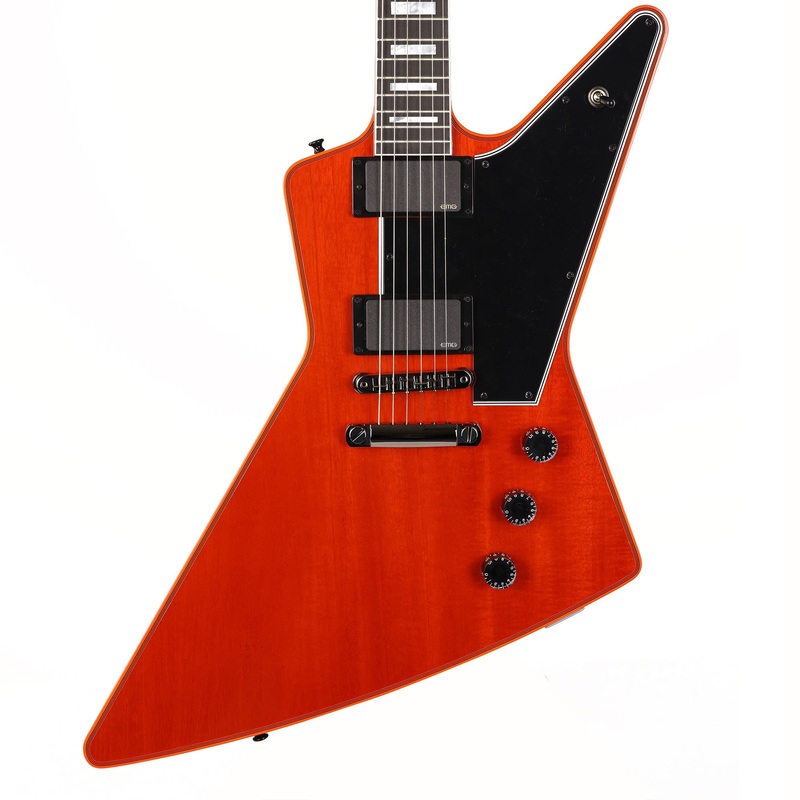 gibson-custom-shop-explorer-custom-orange-widow-with-emgs-2025 Gibson Custom Shop Explorer Custom Orange Widow with EMGs 2025