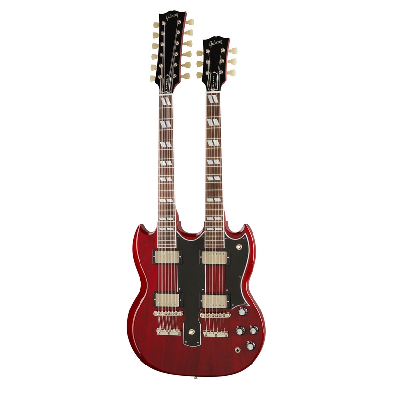 gibson-eds-1275-doubleneck-electric-guitar-cherry-red Gibson EDS-1275 Doubleneck Electric Guitar - Cherry Red