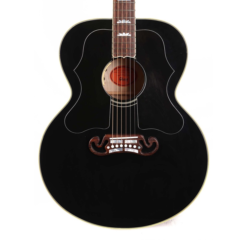 gibson-sj-200-original-made-2-measure-acoustic-electric-ebony-2024 Gibson SJ-200 Original Made 2 Measure Acoustic-Electric Ebony 2024