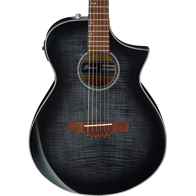 ibanez-aewc400tks-acoustic-electric-transparent-black-sunburst-high-gloss Ibanez AEWC400TKS Acoustic-Electric Transparent Black Sunburst High Gloss