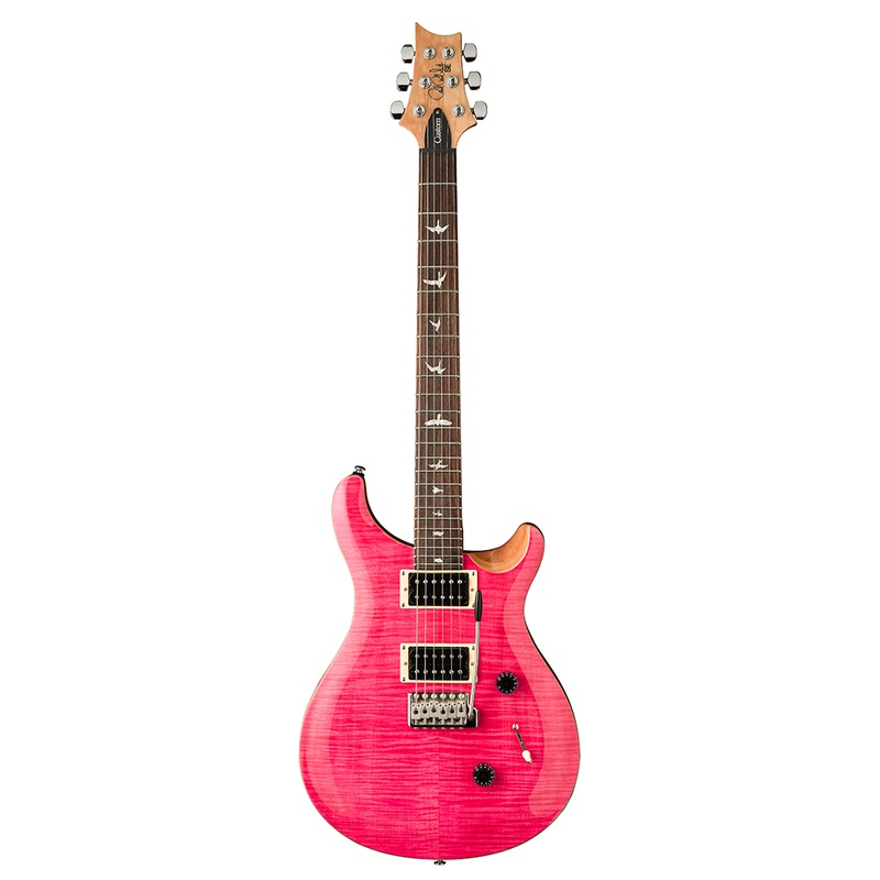 prs-2021-se-custom-24-electric-guitar-bonni-pink-natural-back PRS 2021 SE Custom 24 Electric Guitar - Bonni Pink, Natural Back