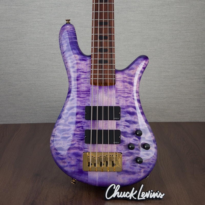 spector-usa-ns5-5-string-bass-guitar-ultra-violet-629 Spector USA NS5 5-String Bass Guitar - Ultra Violet - #629