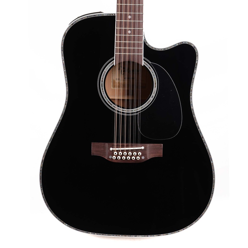 takamine-ef381dx-12-string-acoustic-electric-gloss-black Takamine EF381DX 12-String Acoustic-Electric Gloss Black