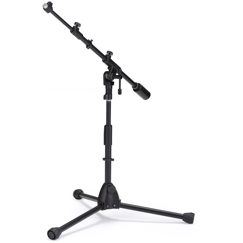 tama-low-profile-telescoping-boom-stand-black Tama Low Profile Telescoping Boom Stand - Black