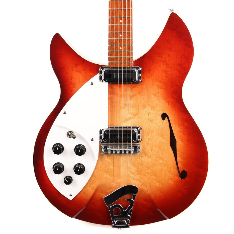 1987-rickenbacker-1997-rose-morris-reissue-left-handed-fireglo 1987 Rickenbacker 1997 Rose Morris Reissue Left-Handed Fireglo