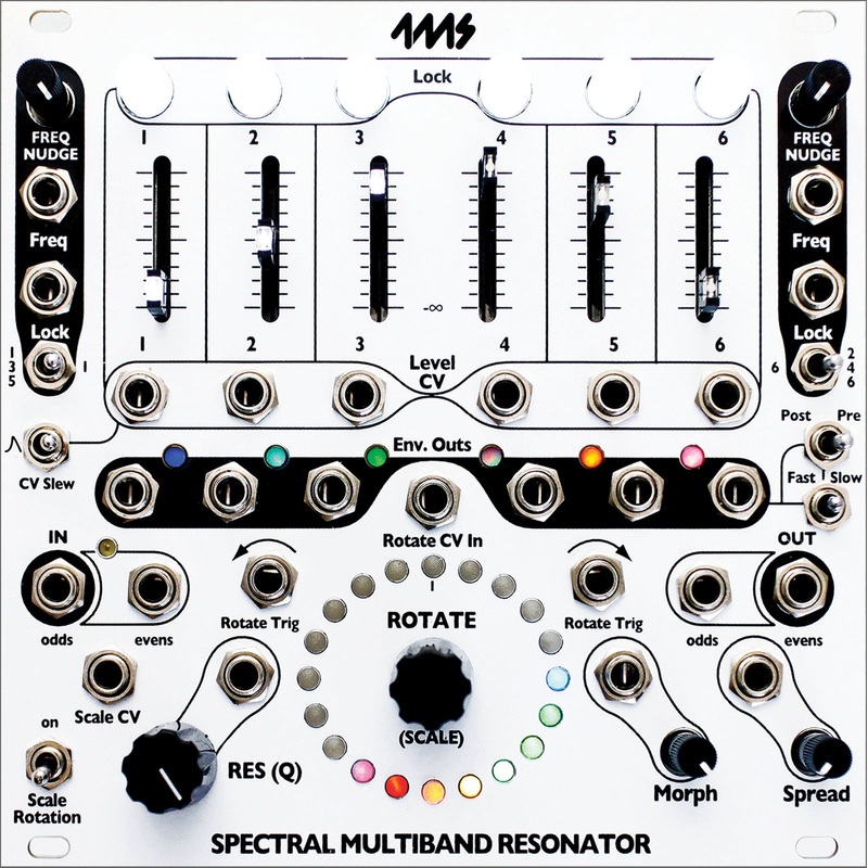 4ms-company-smr-spectral-multiband-resonator-module 4ms Company SMR Spectral Multiband Resonator Module