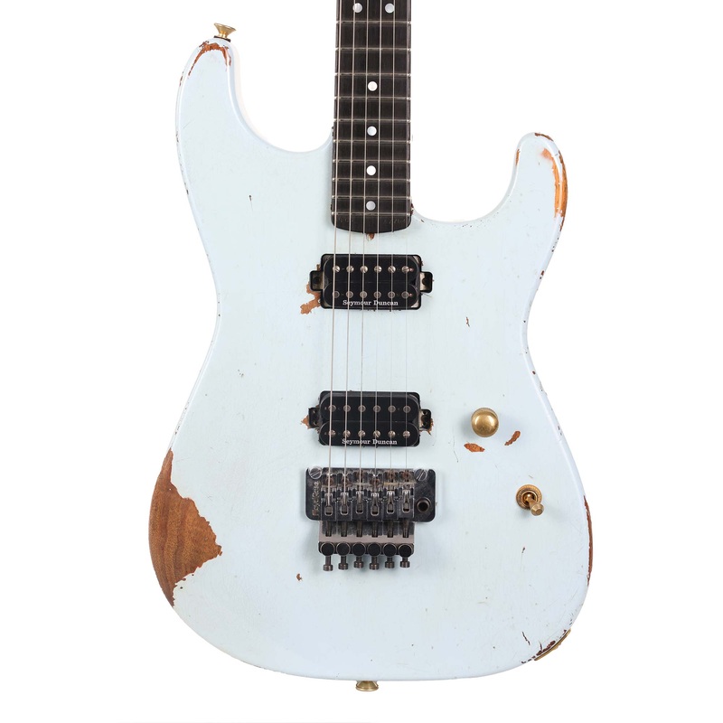 charvel-custom-shop-music-zoo-nitro-aged-koa-san-dimas-sonic-blue-masterbuilt-pat-campolattano Charvel Custom Shop Music Zoo Nitro Aged Koa San Dimas Sonic Blue Masterbuilt Pat Campolattano