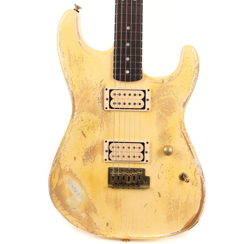 charvel-custom-shop-san-dimas-nitro-aged-vintage-white Charvel Custom Shop San Dimas Nitro Aged Vintage White