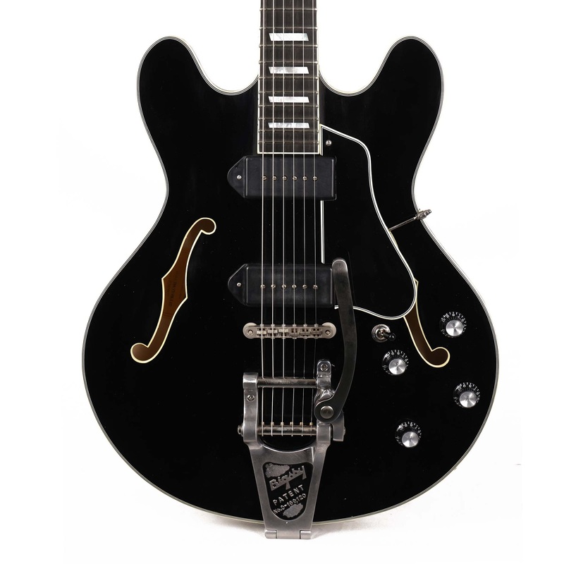 eastman-t64-tv-limited-edition-hollowbody-truetone-vintage-gloss-black Eastman T64/TV Limited Edition Hollowbody Truetone Vintage Gloss Black
