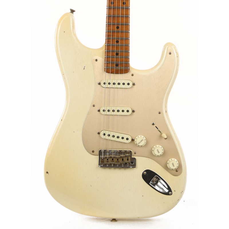 fender-custom-shop-1960s-stratocaster-aged-olympic-white-masterbuilt-vincent-van-trigt Fender Custom Shop 1960s Stratocaster Aged Olympic White Masterbuilt Vincent Van Trigt