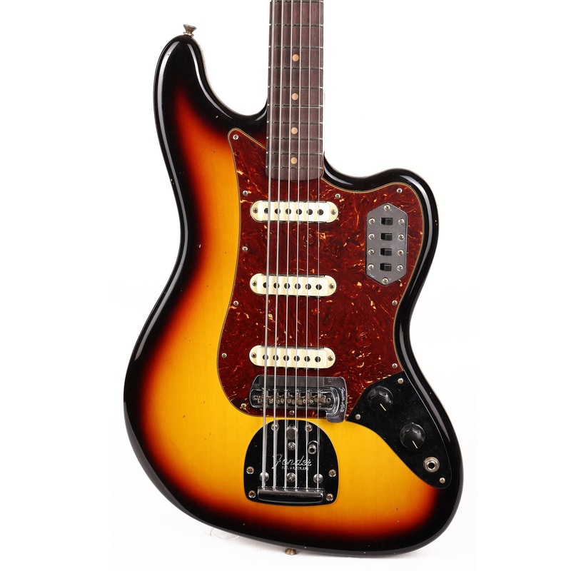 fender-custom-shop-limited-bass-vi-journeyman-relic-3-tone-sunburst Fender Custom Shop Limited Bass VI Journeyman Relic 3-Tone Sunburst