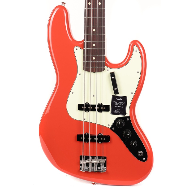 fender-vintera-ii-60s-jazz-bass-fiesta-red-used Fender Vintera II 60s Jazz Bass Fiesta Red Used