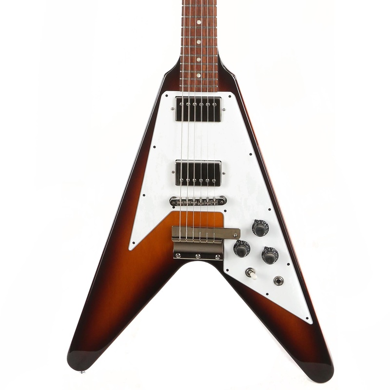 gibson-custom-shop-benchmark-67-flying-v-vintage-sunburst-2016 Gibson Custom Shop Benchmark '67 Flying V Vintage Sunburst 2016