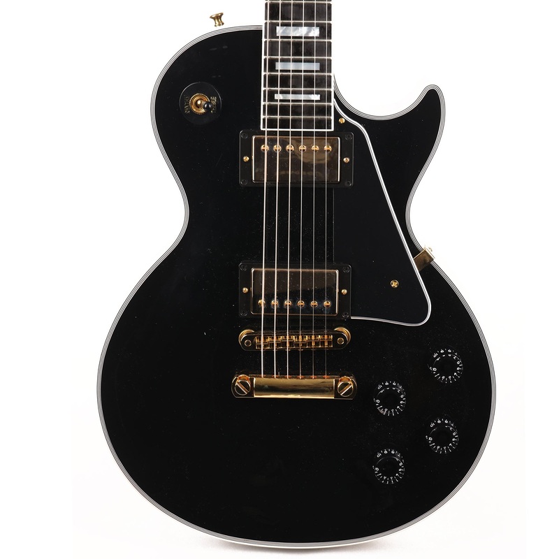 gibson-custom-shop-les-paul-custom-ebony-2019 Gibson Custom Shop Les Paul Custom Ebony 2019