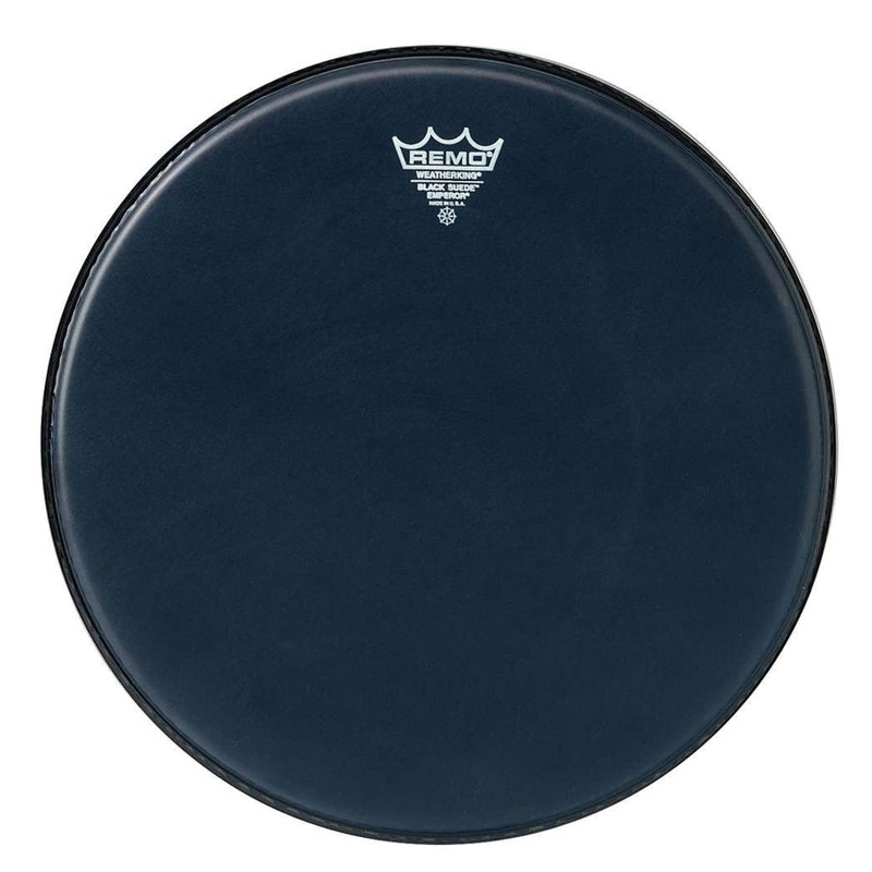 remo-emperor-black-suede-drumheads Remo Emperor Black Suede Drumheads