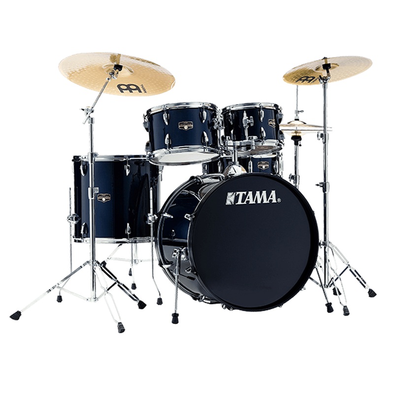 tama-imperialstar-5-piece-complete-kit-with-22-inch-kick-dark-blue Tama Imperialstar 5-Piece Complete Kit With 22-Inch Kick - Dark Blue